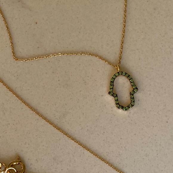 Alemdara Hamra Hand of Hamsa Necklace - Picture 10 of 11